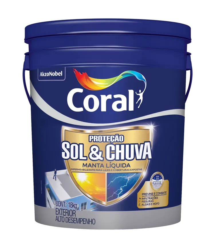 Proteção Sol & Chuva Manta Líquida - 28KG