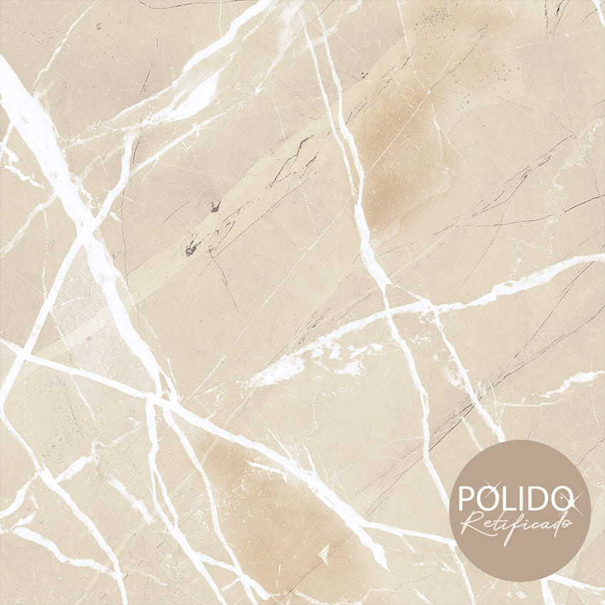 GALAXYA BEIGE RT POLIDO 87X87